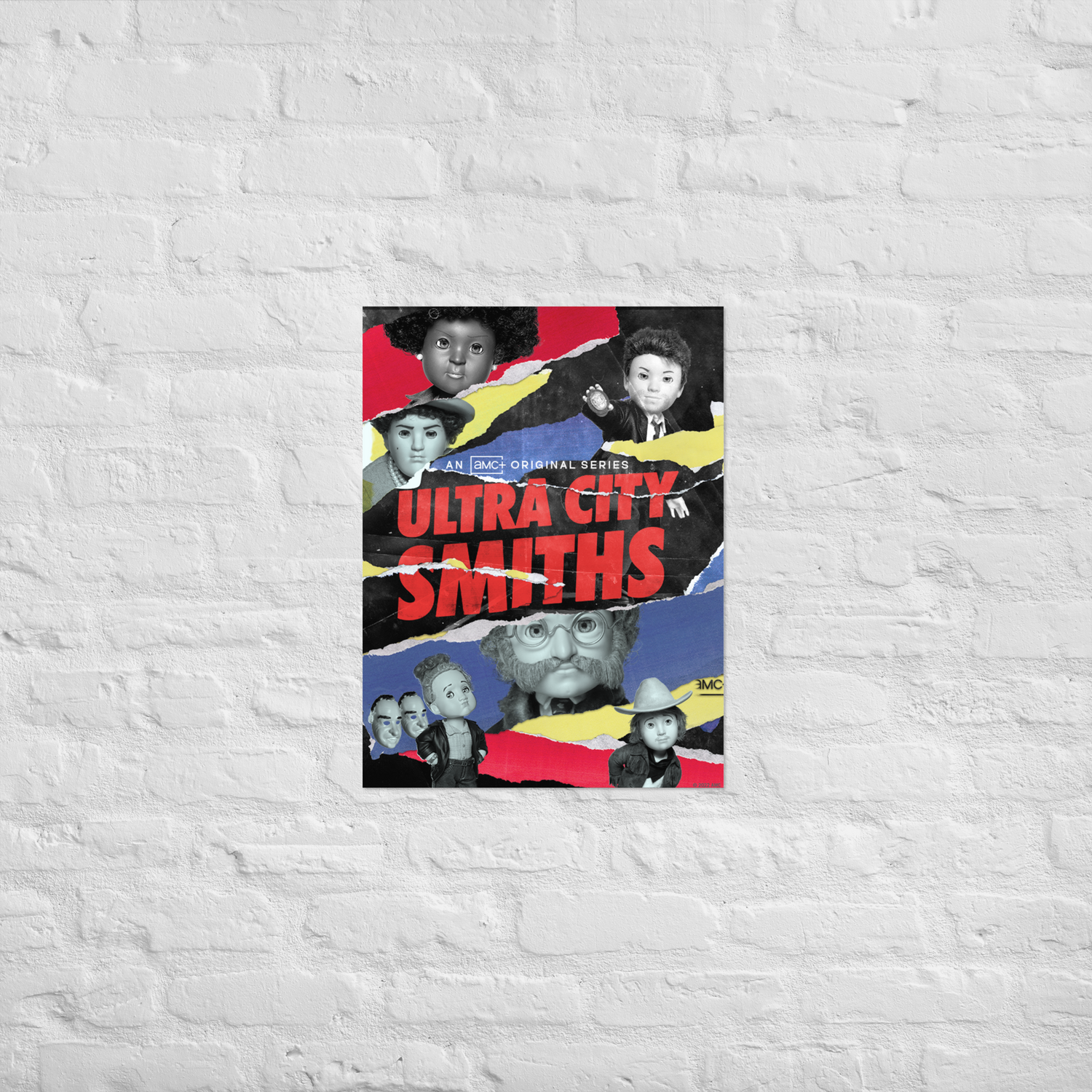 Ultra City Smiths Key Art Premium Satin Poster