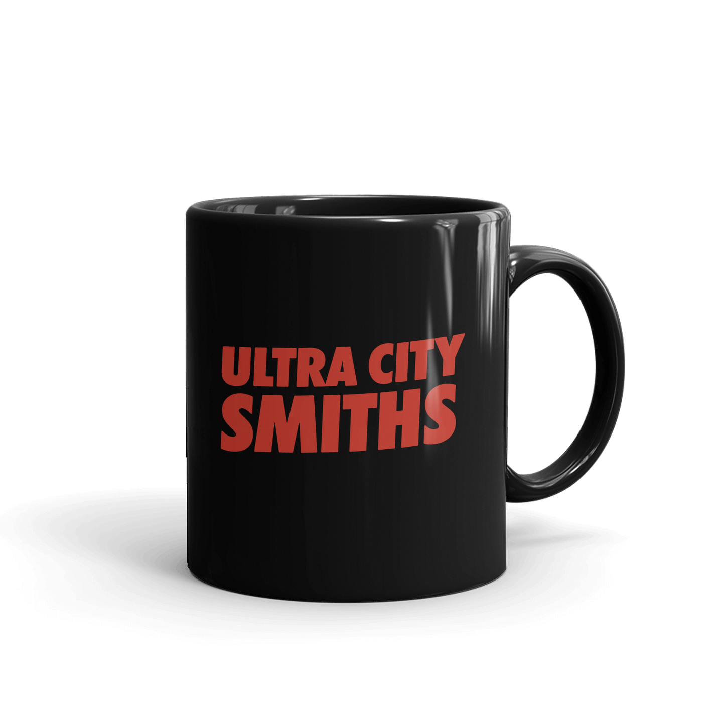 Ultra City Smiths Logo Black Mug