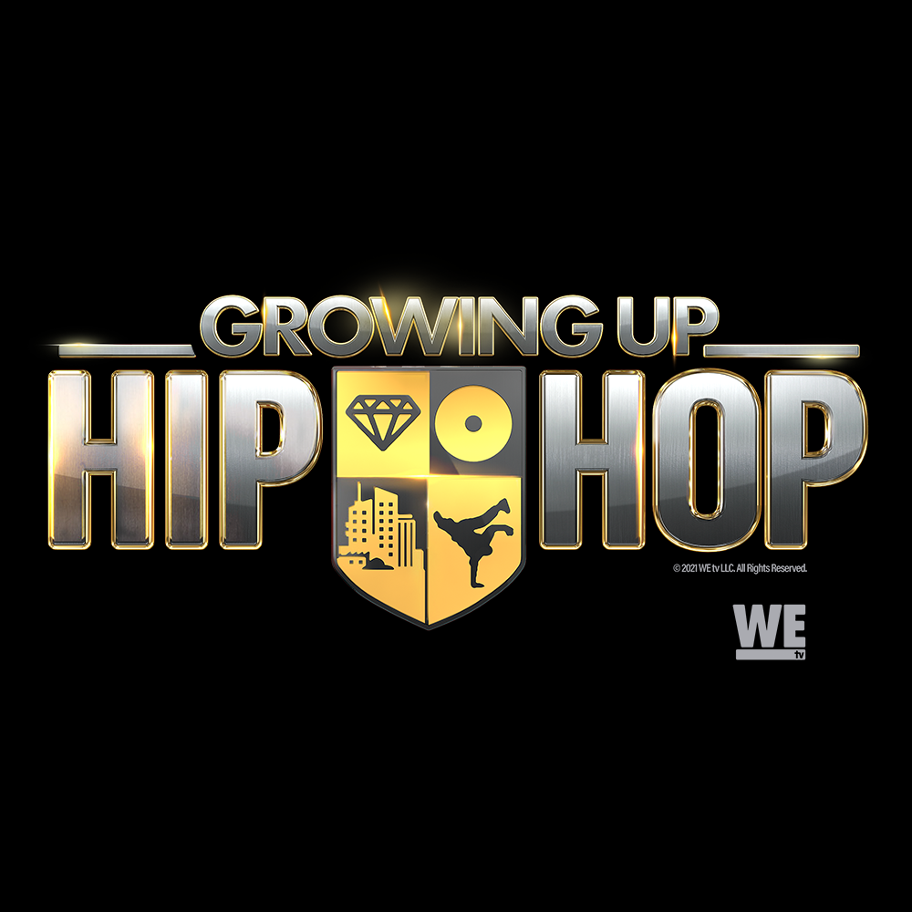 Growing Up Hip Hop Logo Adult Long Sleeve T-Shirt