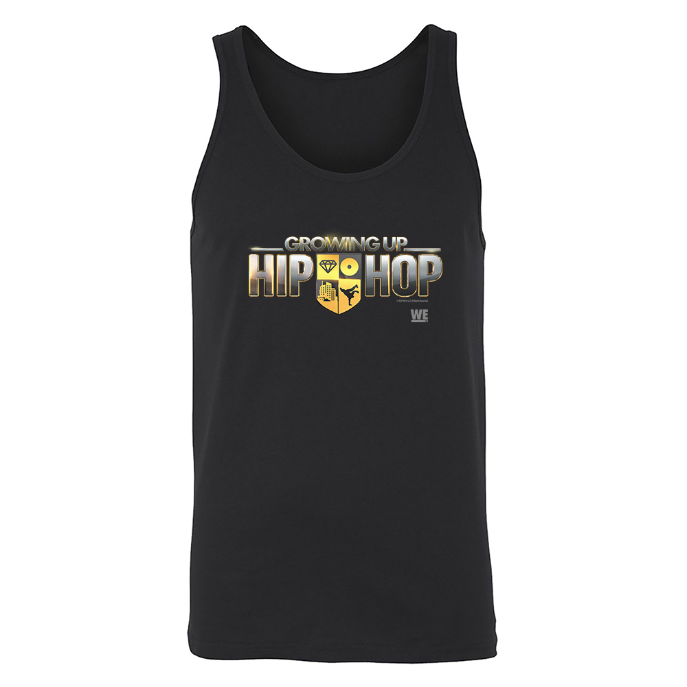 Growing Up Hip Hop Logo Adult Tank Top