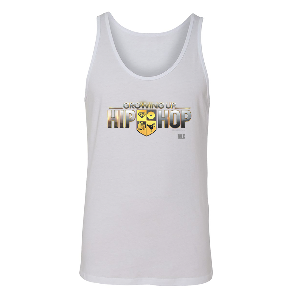 Growing Up Hip Hop Logo Adult Tank Top