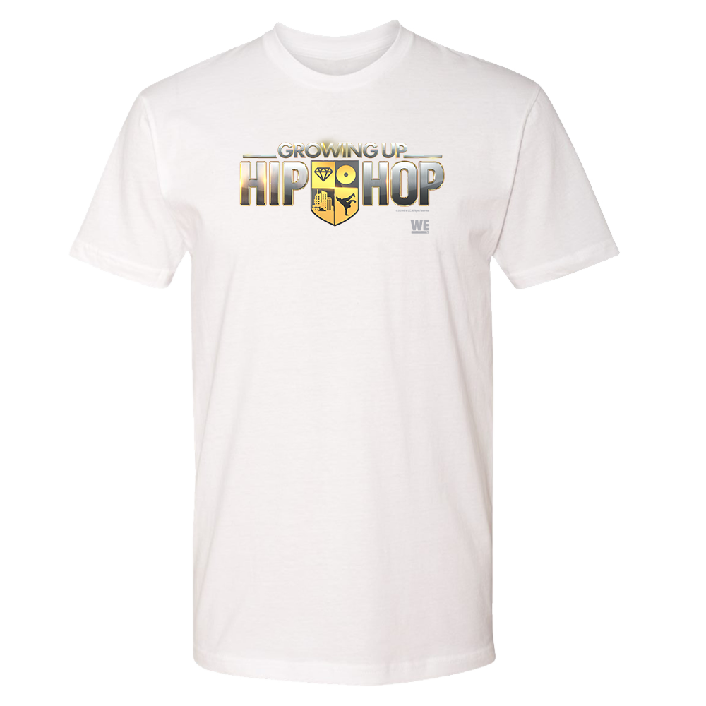 Growing Up Hip Hop Logo Adult Short Sleeve T-Shirt