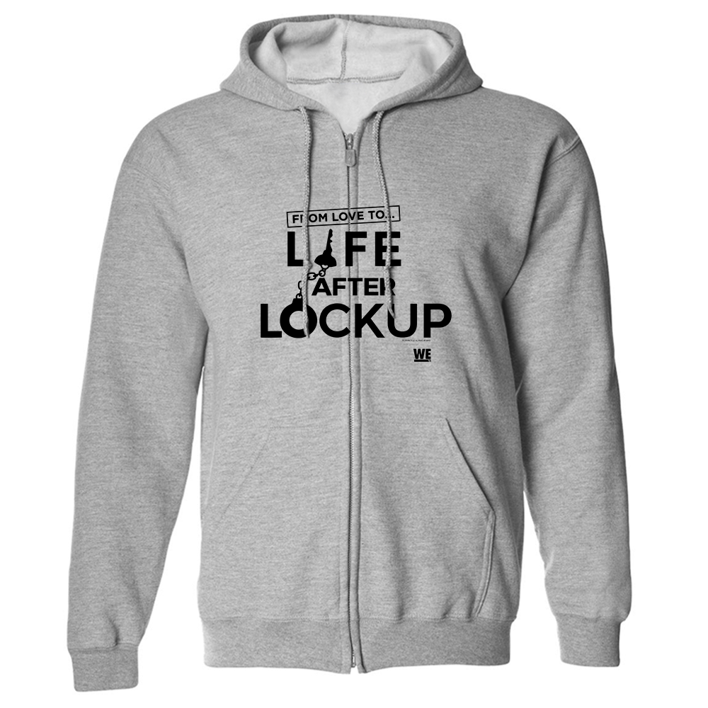 Life After Lockup Logo Fleece Zip-Up Hooded Sweatshirt