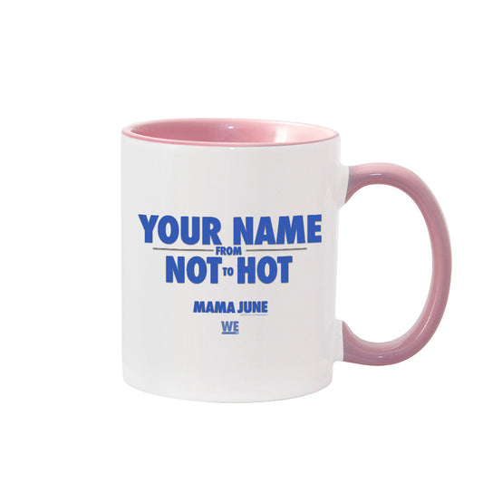 Mama June From Not to Hot Logo Personalized Two-Tone Mug