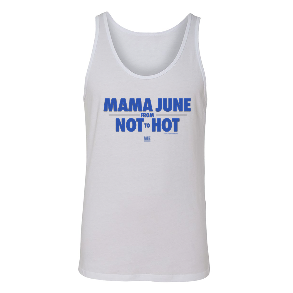 Mama June From Not to Hot Logo Adult Tank Top