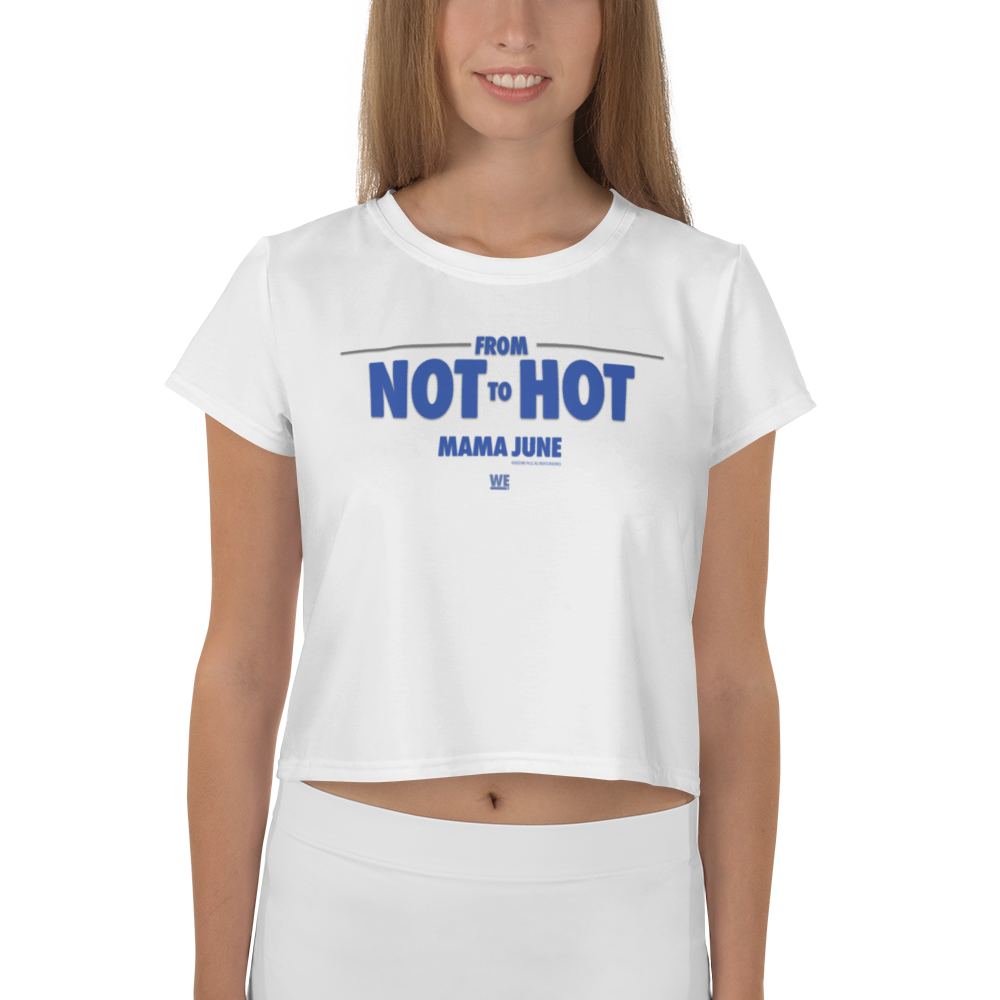 Mama June From Not to Hot Logo Women's Crop T-Shirt