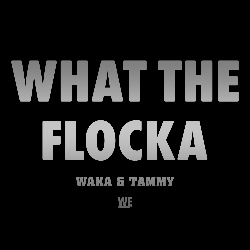 Waka & Tammy What The Flocka Stacked Logo Laser Engraved SIC Tumbler
