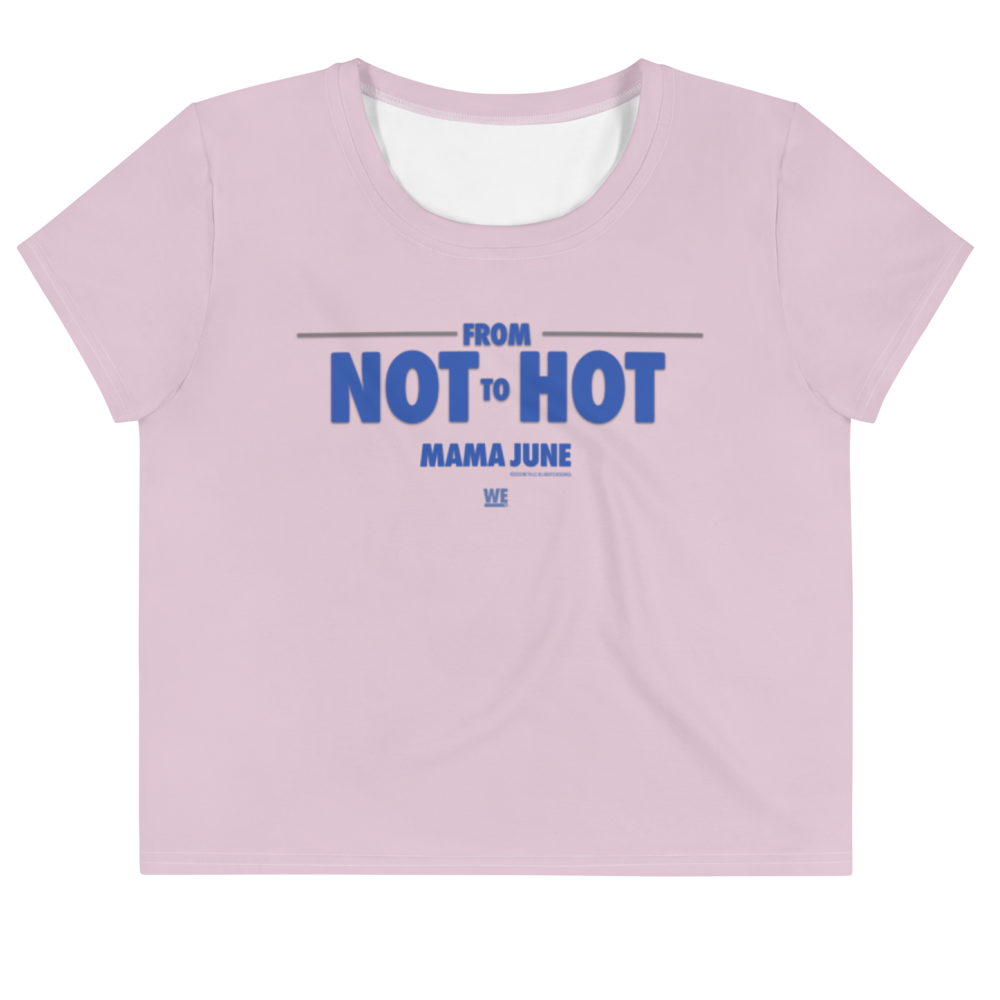 Mama June From Not to Hot Logo Women's Crop T-Shirt