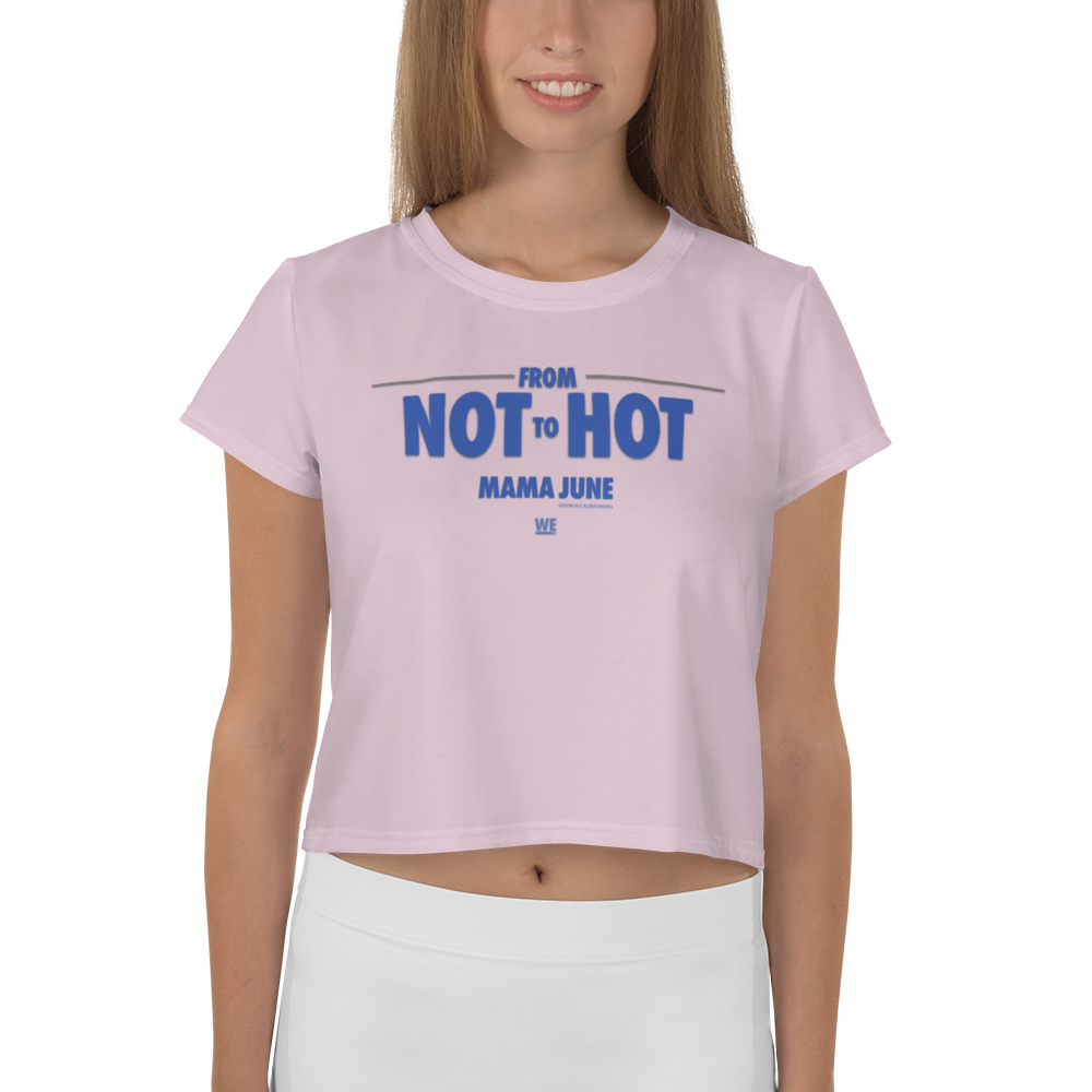 Mama June From Not to Hot Logo Women's Crop T-Shirt