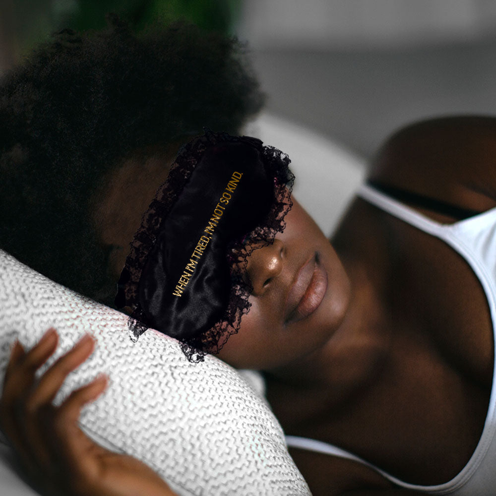 Blissy Silk + Lace Sleep Mask - A Night Market Exclusive